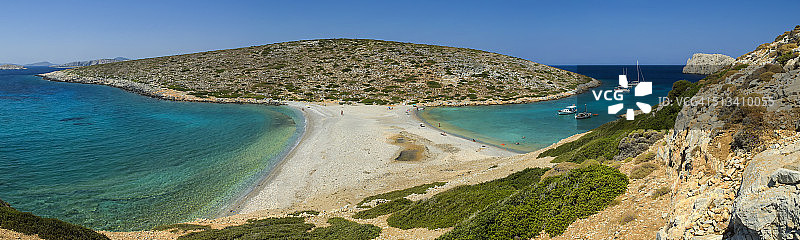 希腊库努皮岛图片素材