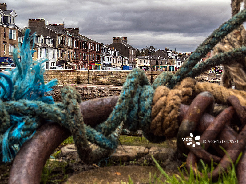 苏格兰坎布雷岛米尔波特风光图片素材