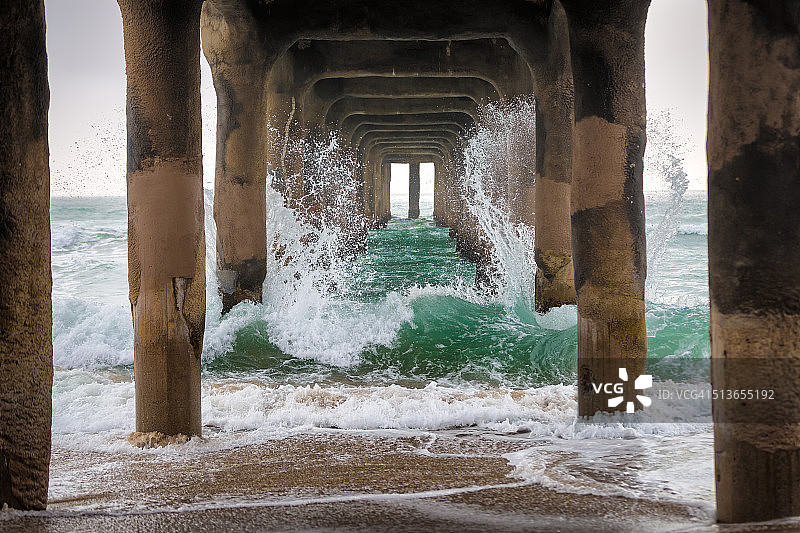 拍摄码头图片素材