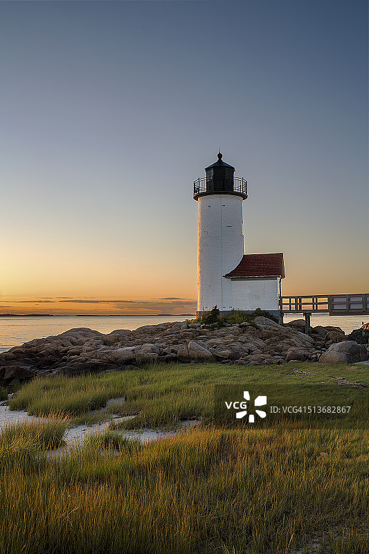 安尼斯夸姆港灯塔图片素材