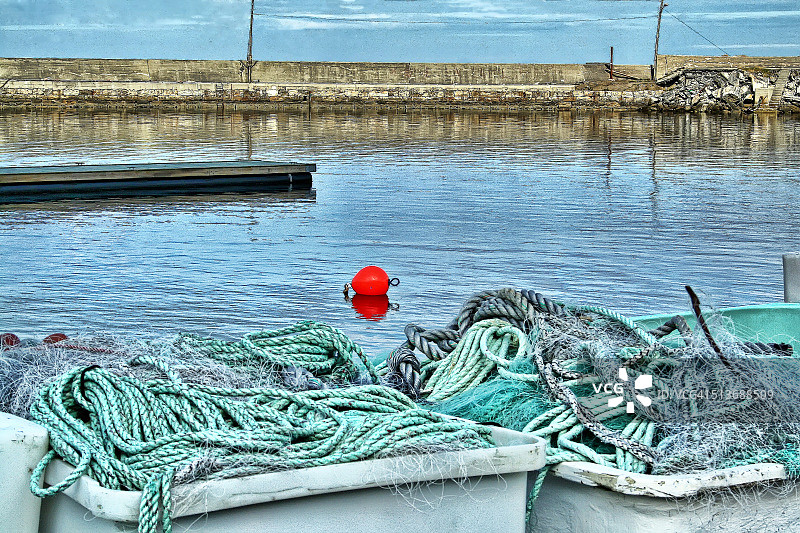 奥尔内斯的渔具图片素材