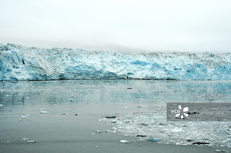 阿拉斯加亚库塔特冰川图片素材