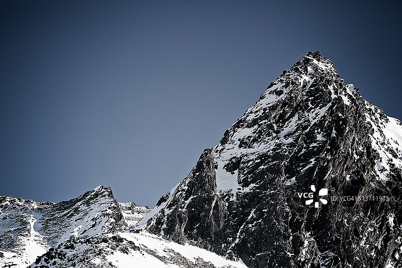 奥地利 Hochgurgl 山脉风光图片素材