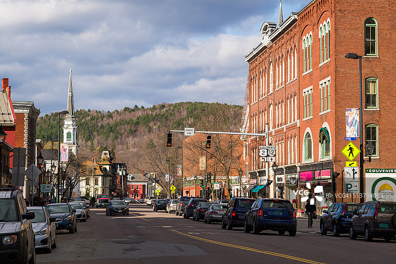 美国佛蒙特州蒙彼利埃图片素材