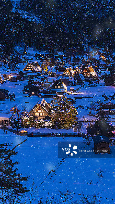 白川乡图片素材