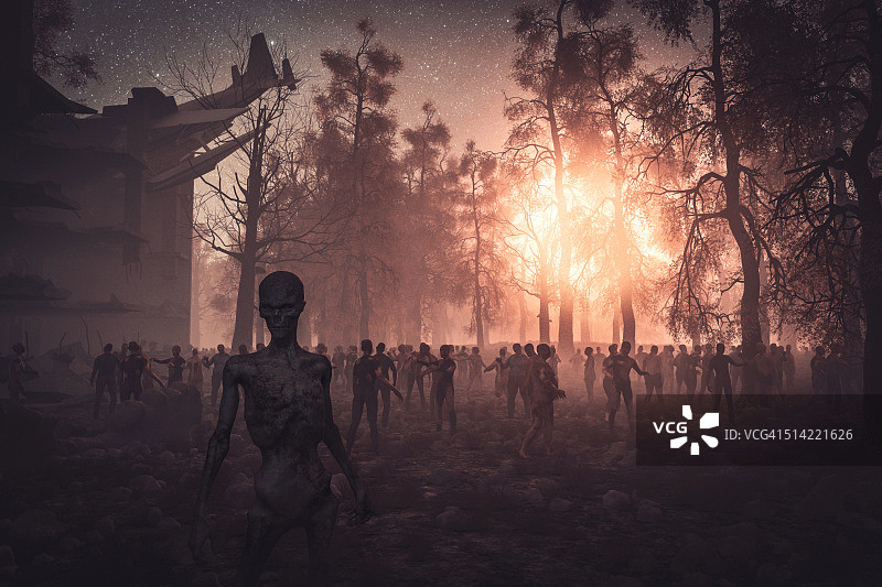 僵尸末日图片素材