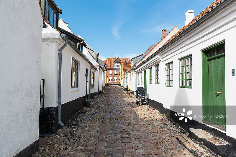 里伯街道风光图片素材