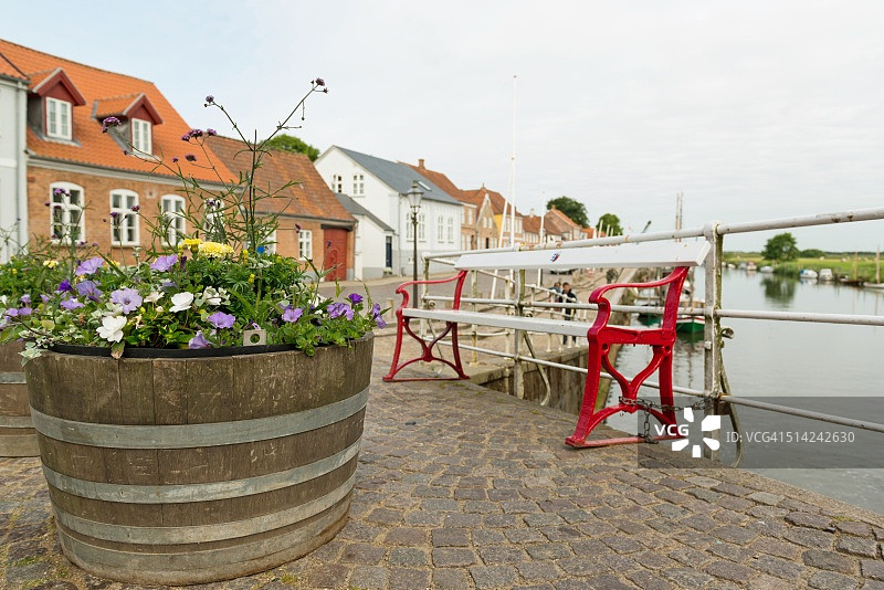 里伯的夏日清晨图片素材