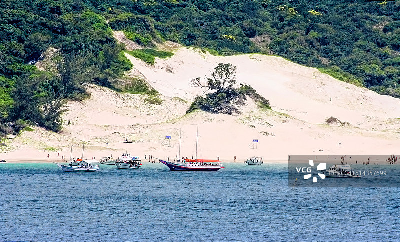 里约热内卢州的岛屿景观图片素材