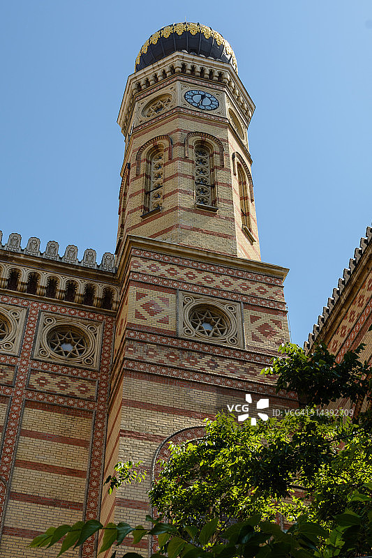 布达佩斯大犹太会堂图片素材