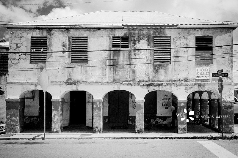 圣克罗伊街景图片素材