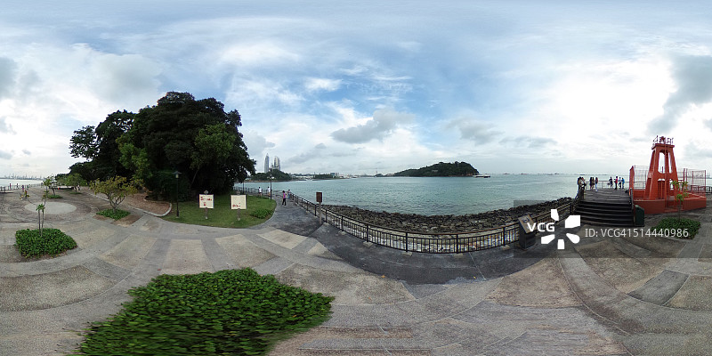 拉布拉多公园和圣淘沙岛图片素材