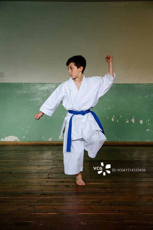 练习空手道图片素材