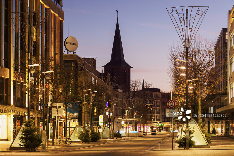 波鸿的圣彼得和保罗教堂图片素材