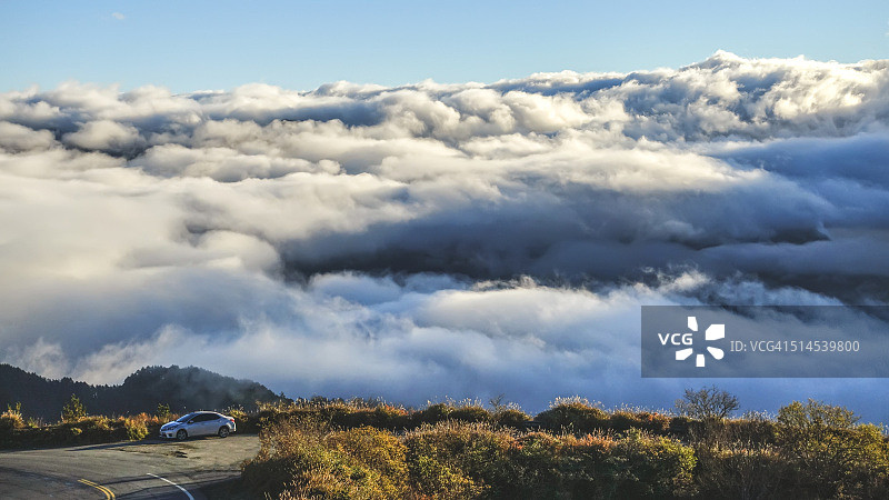 合欢山图片素材