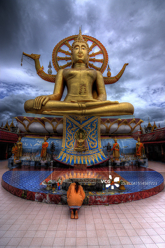 大佛寺（Wat Phra Yai）图片素材