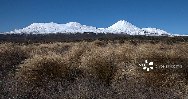 汤加里罗山和瑙鲁赫伊山图片素材
