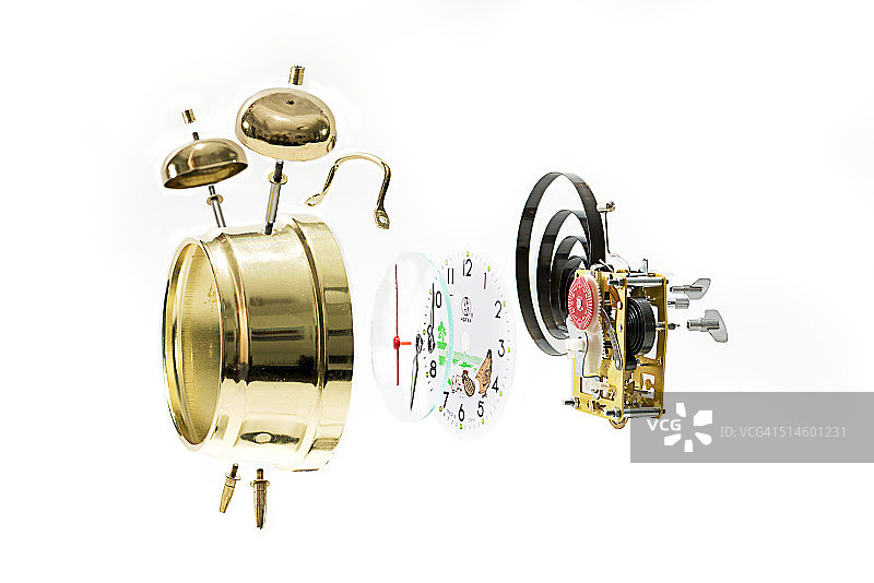 爆炸闹钟图片素材