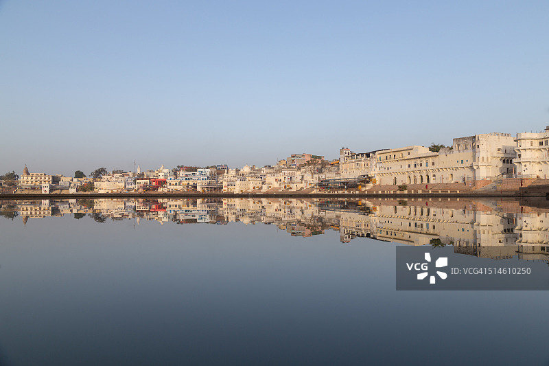 印度拉贾斯坦邦的普什卡市图片素材