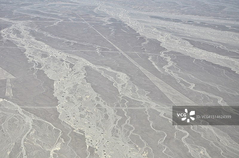 纳斯卡线条“梯形”航拍图片素材