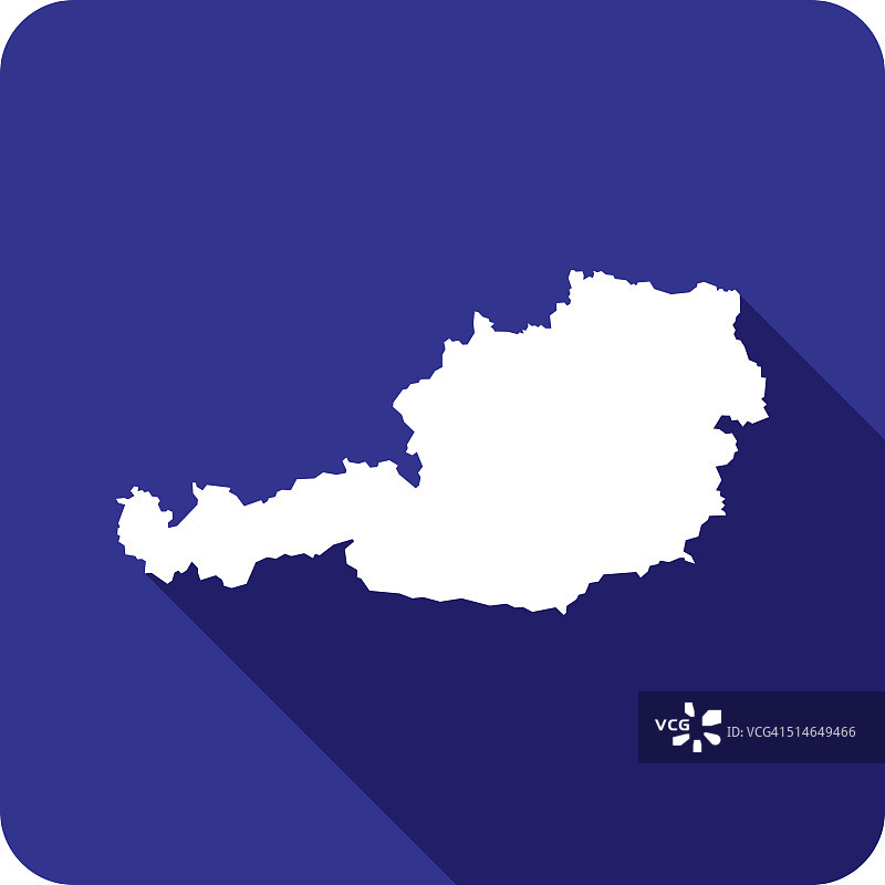 奥地利图标轮廓图片素材