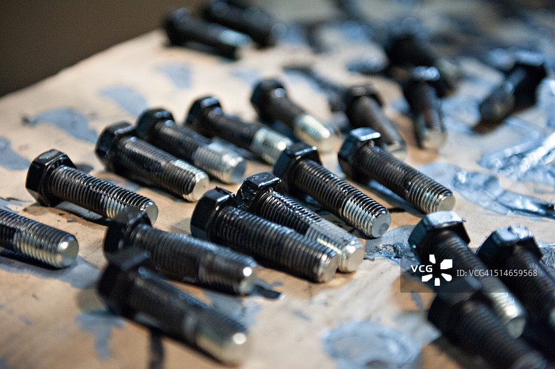蝶阀涂层螺栓图片素材
