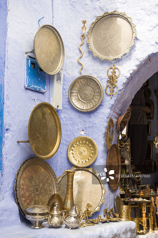 舍夫沙万的古董商店展示图片素材