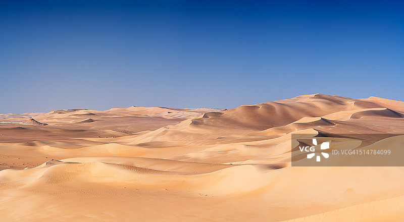 非洲撒哈拉沙漠全景图片素材