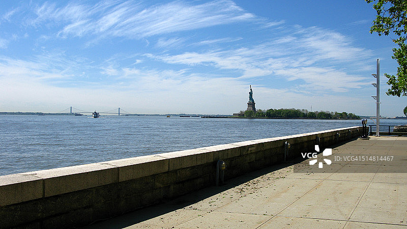 埃利斯岛露台图片素材