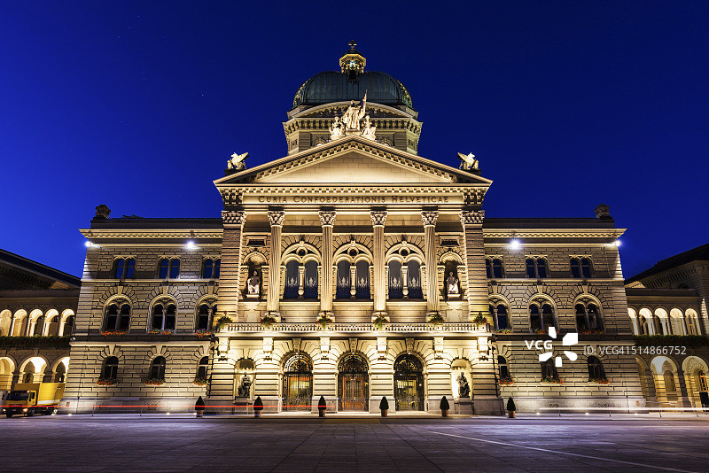 瑞士联邦宫图片素材