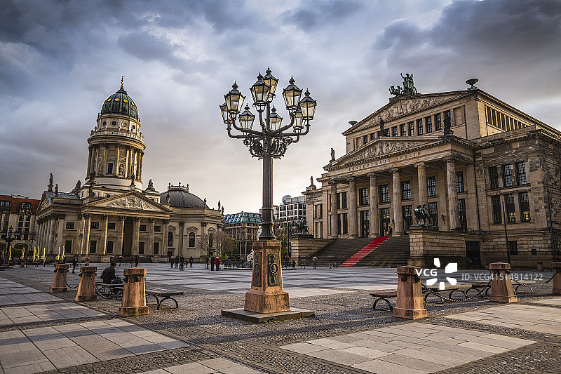 德国柏林宪兵广场图片素材