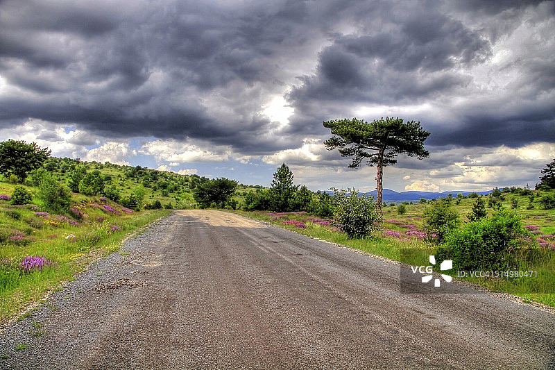 壮丽的天空与奇妙的自然风光图片素材
