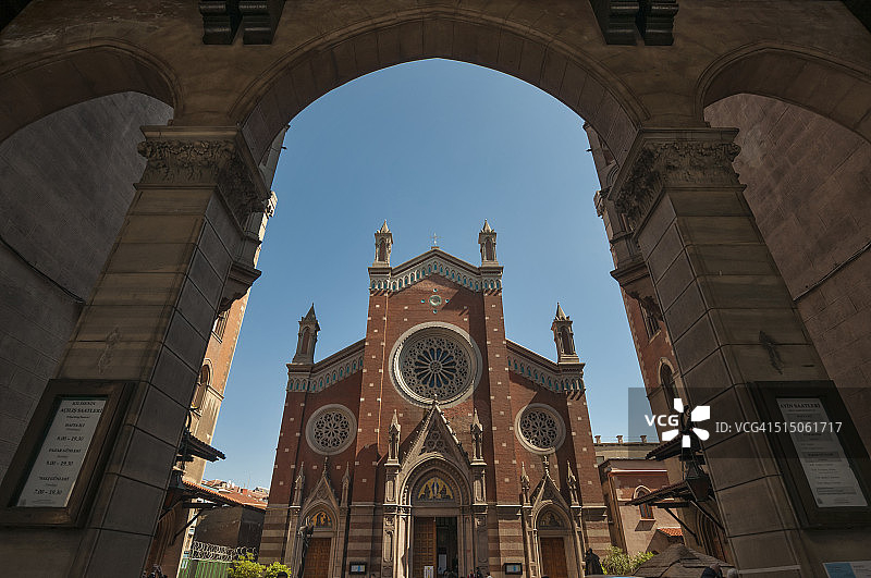 土耳其伊斯坦布尔的帕多瓦圣安多尼教堂图片素材