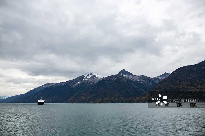 阿拉斯加斯卡圭风光图片素材