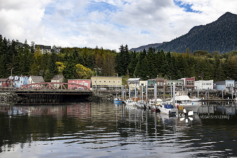 阿拉斯加凯奇坎风光图片素材