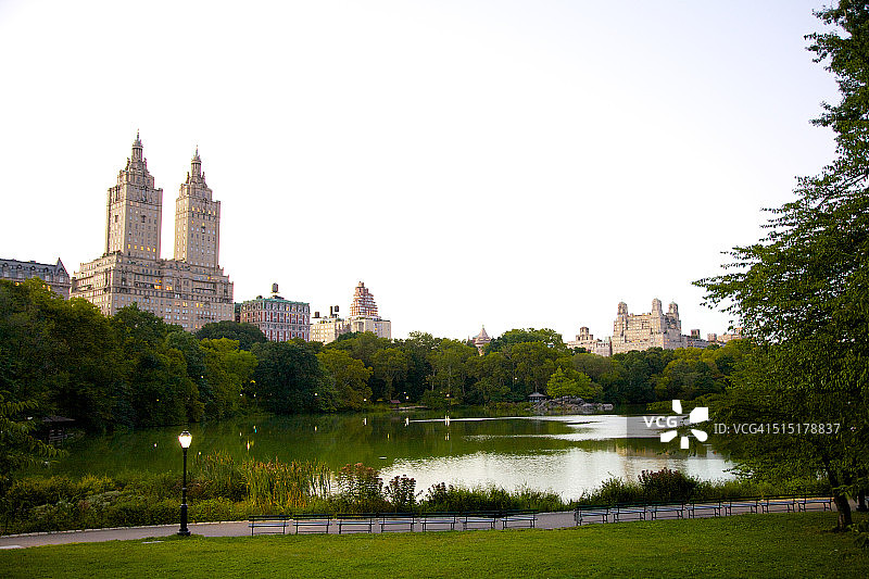纽约圣雷莫和中央公园图片素材