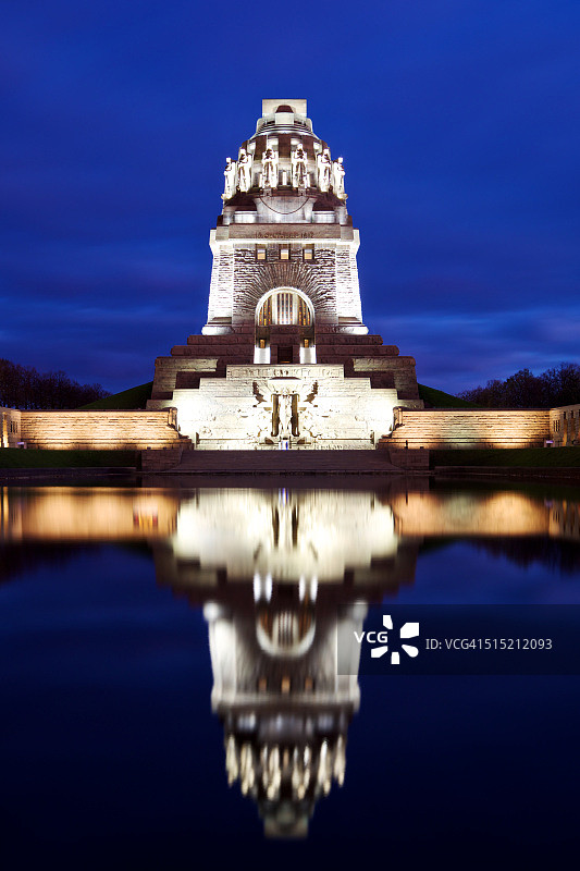 莱比锡人民大会战纪念碑图片素材