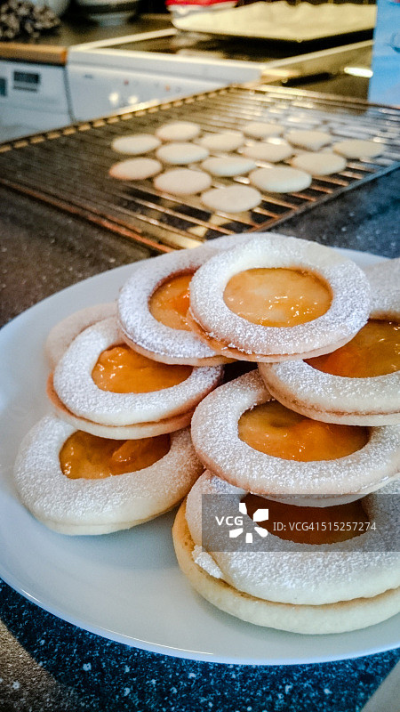 果酱饼干图片素材