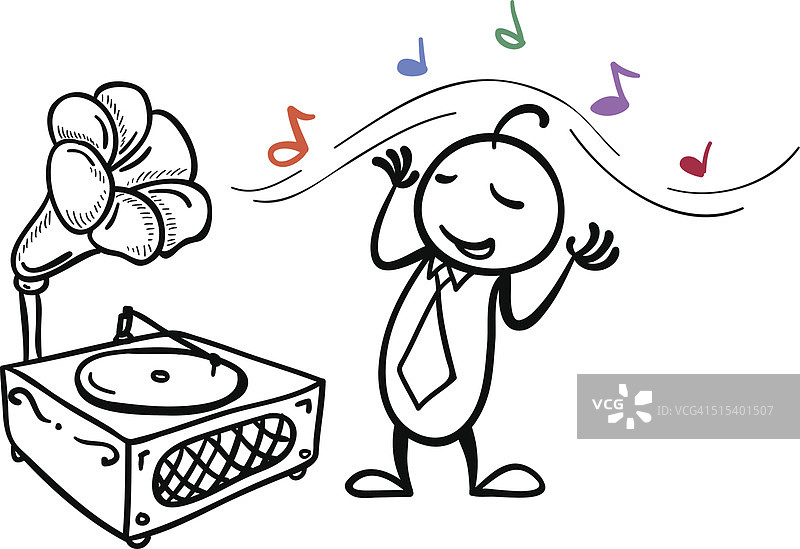 享受音乐图片素材