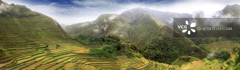 巴纳韦梯田图片素材
