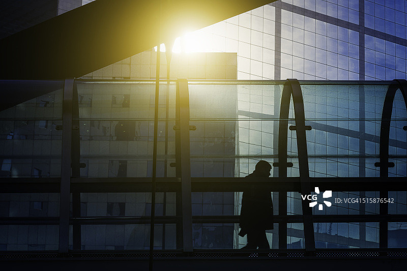 上班途中图片素材