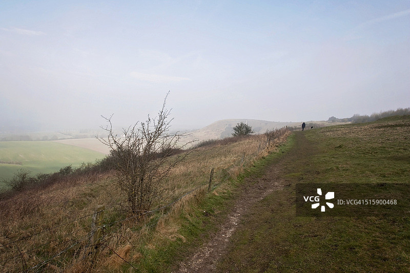 敦斯特布尔丘陵图片素材