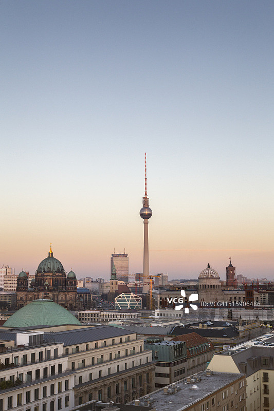柏林垂直城市景观图片素材