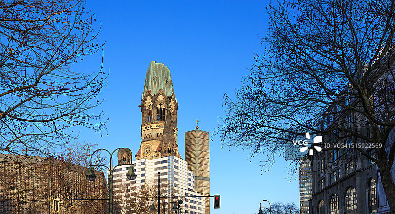 柏林市中心西部图片素材