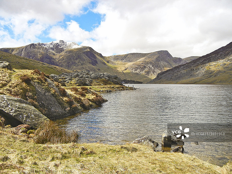 林恩奥格温湖图片素材