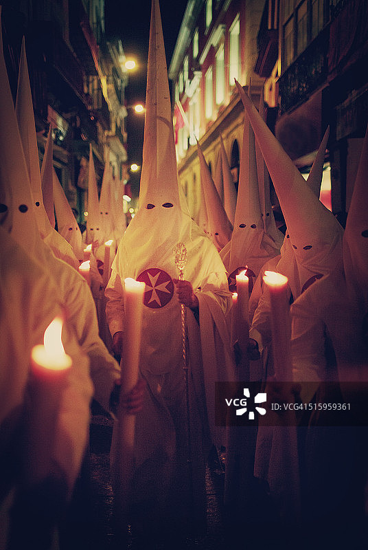 圣周期间的忏悔者图片素材