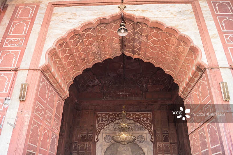 贾玛清真寺|德里|印度图片素材