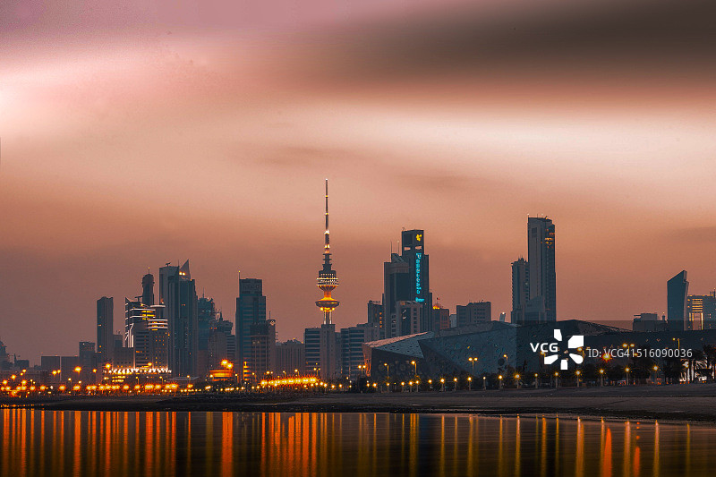 科威特解放塔图片素材