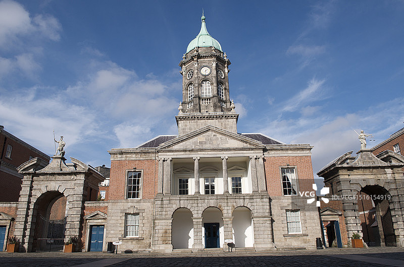 都柏林城堡图片素材