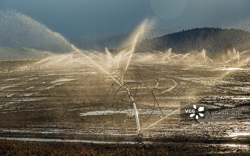 空地灌溉图片素材